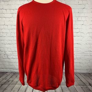 Zara Man Red Crewneck sweater size XL